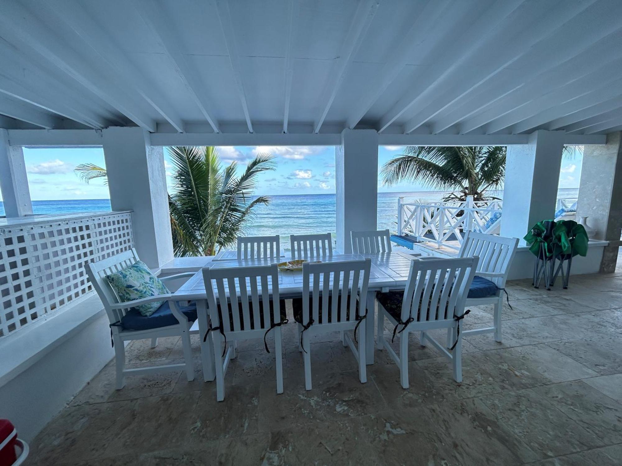 North Star Villa Oceanfront Family-Retreat With Pool Frederiksted Esterno foto